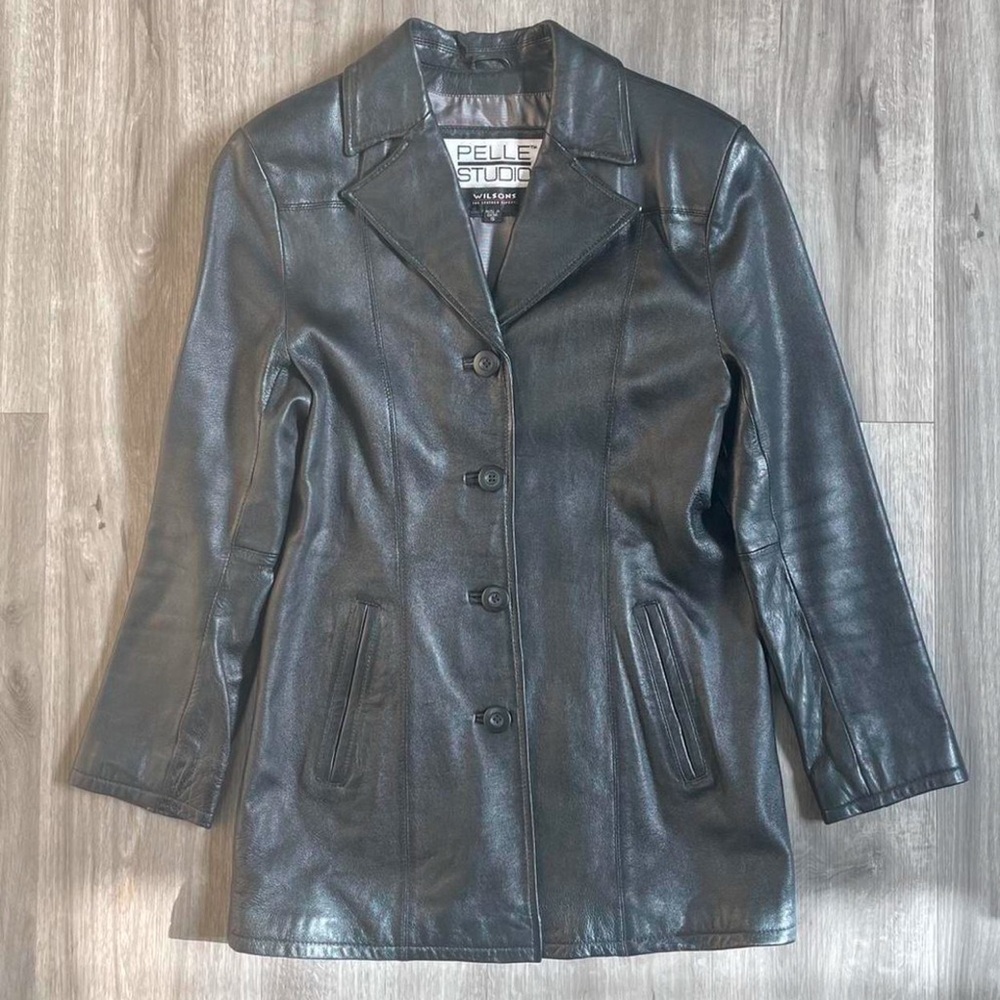 Wilson’s leather pelle studio women’s jacket size small - vintage leather jacket